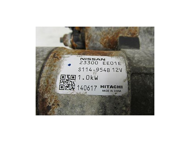 2014-2015 NISSAN VERSA NOTE OEM ENGINE STARTER MOTOR ASSEMBLY HITACHI 23300EE01E