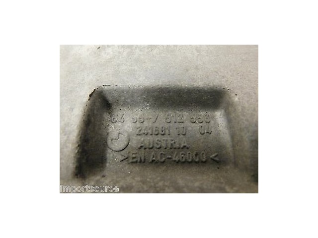 2003-2005 BMW Z4 E85 OEM AC COMPRESSOR BRACKET TENSIONER MOUNT 7512556