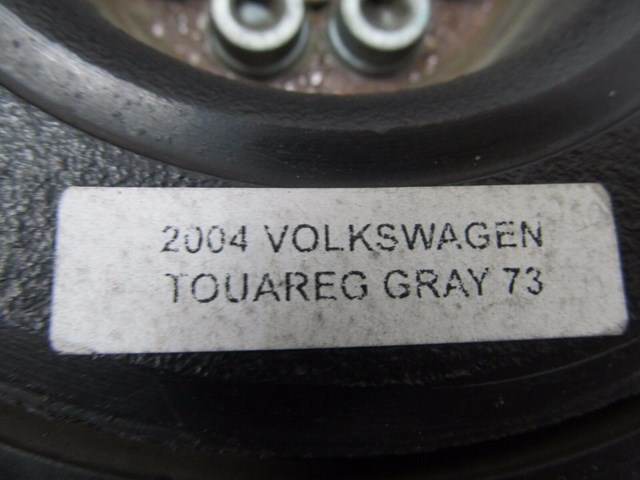 2004-2007 VOLKSWAGEN TOUAREG OEM FRONT ENGINE PULLEY HARMONIC BALANCER 