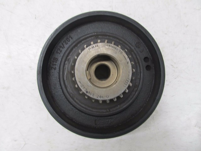 2004-2007 VOLKSWAGEN TOUAREG OEM FRONT ENGINE PULLEY HARMONIC BALANCER 