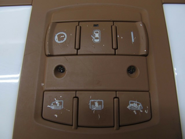 2004-2008 AUDI A8L W12 OEM REAR ROOF DOME LIGHT READING LIGHT WINDOW BLIND