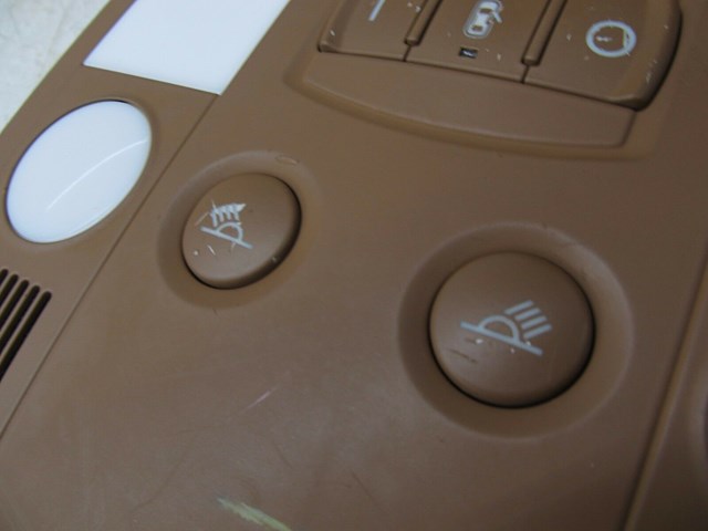 2004-2008 AUDI A8L W12 OEM REAR ROOF DOME LIGHT READING LIGHT WINDOW BLIND