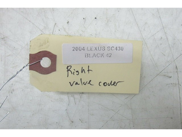  2002-2006 LEXUS SC430 OEM RIGHT PASSENGER SIDE VALVE COVER 
