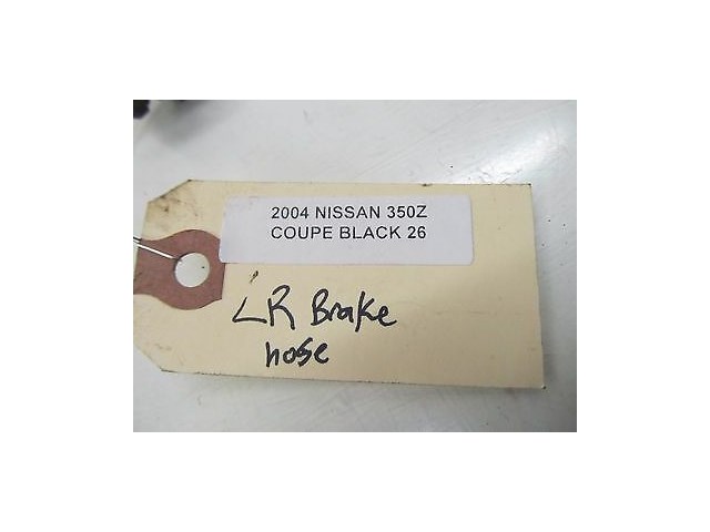2003-2005 NISSAN 350Z COUPE OEM LEFT REAR DRIVERS SIDE BRAKE HOSE