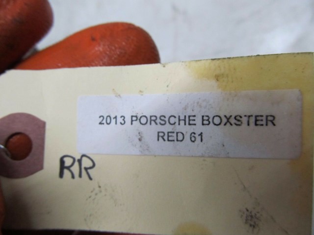 2013-2015 PORSCHE BOXSTER 981 OEM RIGHT REAR SIDE BRAKE HOSE LINE BRACKET