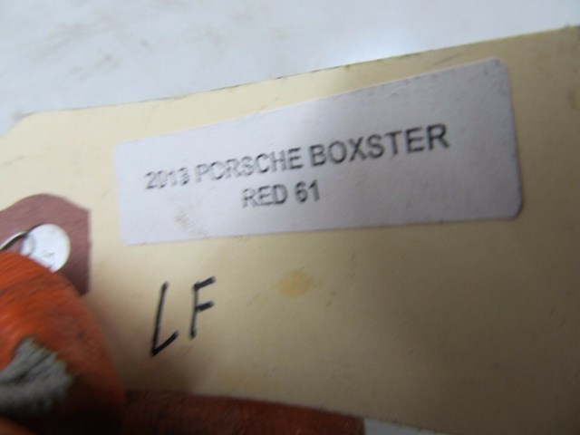 2013-2015 PORSCHE BOXSTER 981 OEM LEFT FRONT SIDE BRAKE HOSE LINE