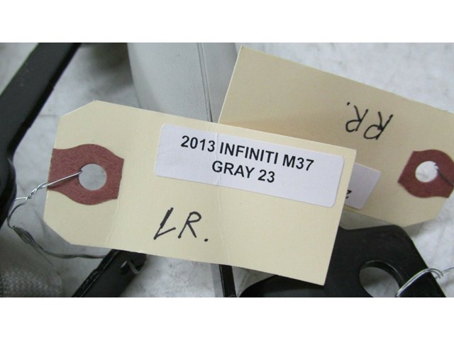 2011-2018 INFINITI M37 Q70 OEM REAR PASSENGER SEAT BELT BUCKLES SET OF 3 