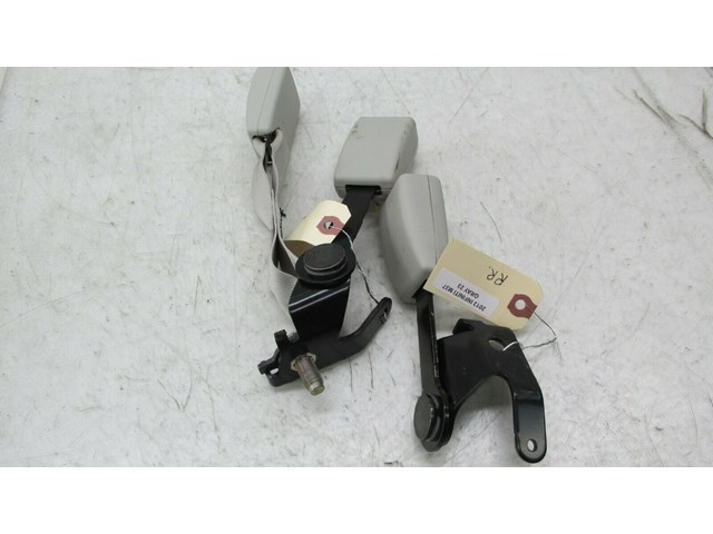 2011-2018 INFINITI M37 Q70 OEM REAR PASSENGER SEAT BELT BUCKLES SET OF 3 