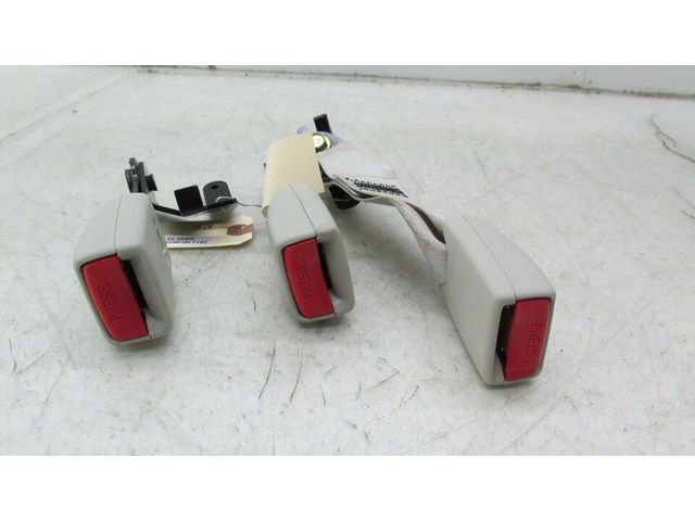 2011-2018 INFINITI M37 Q70 OEM REAR PASSENGER SEAT BELT BUCKLES SET OF 3 