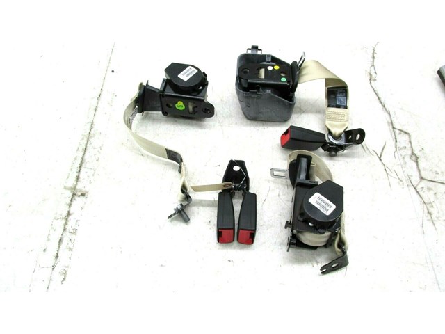 2012-2015 VOLKSWAGEN PASSAT OEM REAR PASSENGER SEAT BELT AND BUCKLE SET 