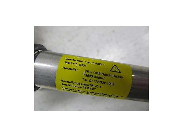 2006-2008 BMW 750LI E66 E65 OEM LEFT REAR SEAT BELT RETRACTOR AND BUCKLE