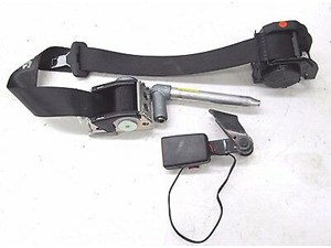 2006-2008 BMW 750LI E66 E65 OEM LEFT REAR SEAT BELT RETRACTOR AND BUCKLE