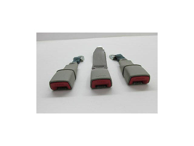 2007-2008 INFINITI G35S SEDAN OEM REAR SEAT BELT BUCKLE SET OF 3