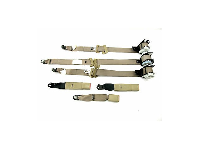 2002-2006 INFINITI Q45 OEM REAR BACK SEAT BELT  SEATBELT AND RELEASE BUCKLE SET