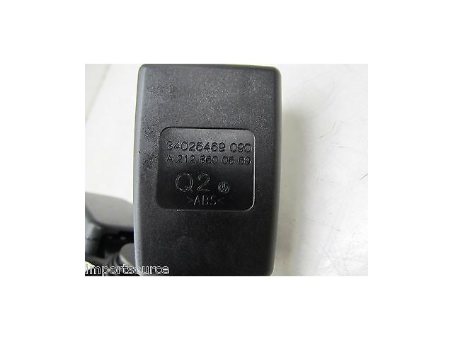 2010-2013 MERCEDES E350 W212 OEM REAR SEAT BELT BUCKLES RECEIVERS SET OF 3 