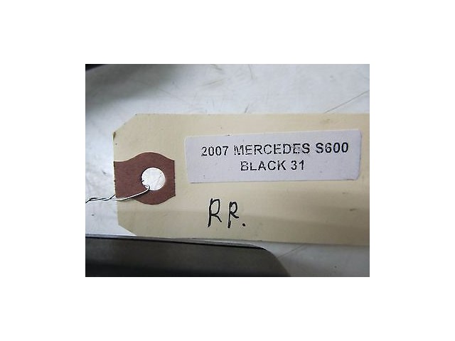 2007-2009 MERCEDES S600 W221 OEM RIGHT REAR PASSENGER SIDE SEAT BELT BUCKLE