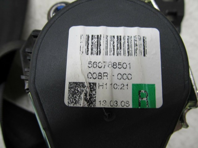 2005-2008 AUDI A6 C6 OEM RIGHT FRONT B PILLAR PASSENGER SEAT BELT RETRACTOR 