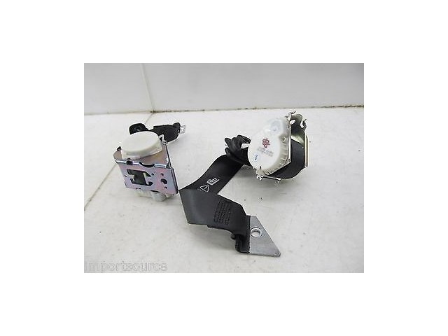 2009-2011 JAGUAR XF OEM REAR SEAT BELT RETRACTORS BLACK SET