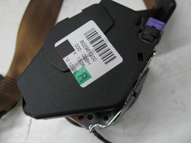 2004-2008 AUDI A8L W12 OEM RIGHT REAR PASSENGER SEAT BELT RETRACTOR 