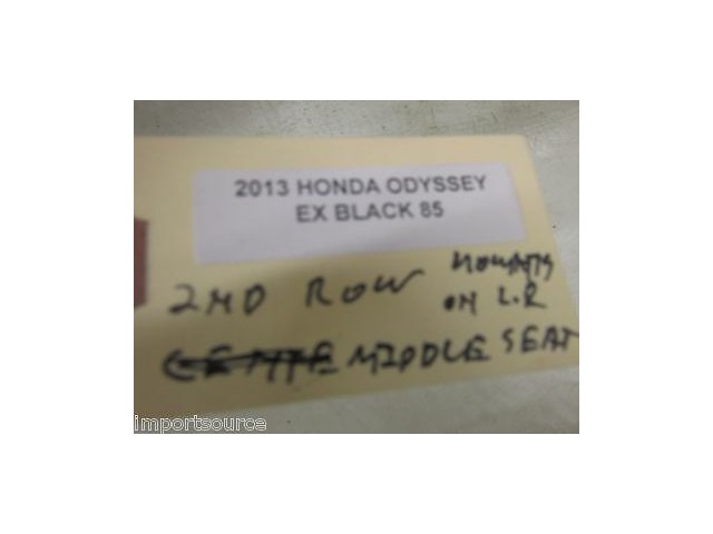 2011-2013 HONDA ODYSSEY OEM 2ND ROW MIDDLE SEAT BELT RETRACTOR 