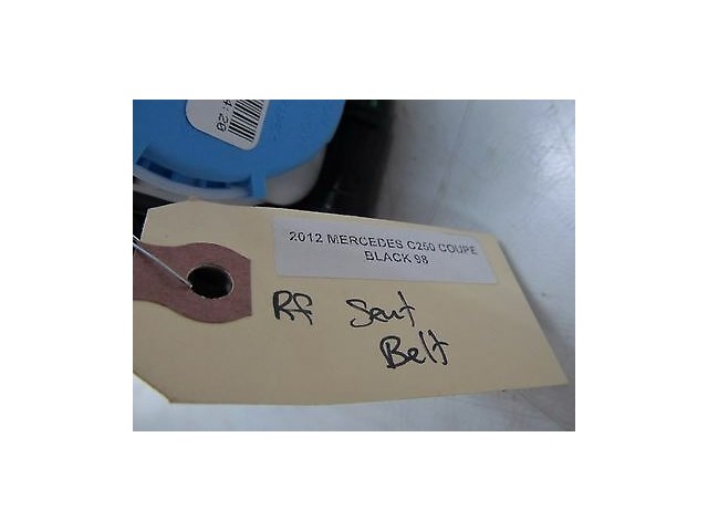 2012-2014 MERCEDES C250 W204 COUPE OEM RIGHT FRONT PASSENGER SEAT BELT RETRACTOR