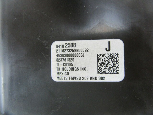 2017-2019 GM BUICK LACROSSE OEM REAR CENTER SEAT BELT SEATBELT RETRACTOR SHALE