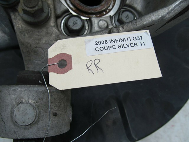  2008-2015 INFINITI G37 Q60 COUPE OEM RWD RIGHT REAR DRIVER SIDE KNUCKLE HUB 