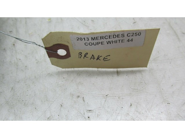 2012-2015 MERCEDES C250 COUPE W204 OEM BRAKE PEDAL ASSEMBLY 