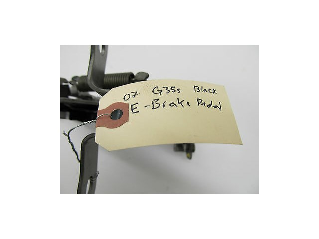 2007-2008 INFINITI G35S SEDAN OEM EMERGENCY FOOT BRAKE PEDAL E BRAKE RELEASE
