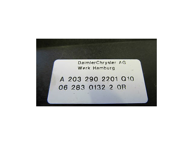 2005-2007 MERCEDES BENZ C230 W203 OEM CHROME BLACK BRAKE FOOT PEDAL