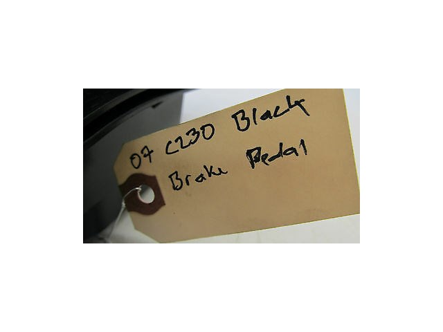 2005-2007 MERCEDES BENZ C230 W203 OEM CHROME BLACK BRAKE FOOT PEDAL