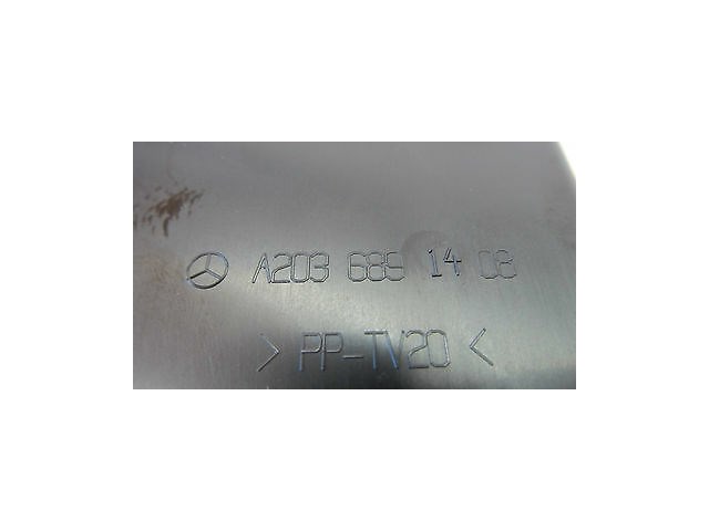 2005-2007 MERCEDES BENZ C230 W203 OEM CHROME BLACK BRAKE FOOT PEDAL