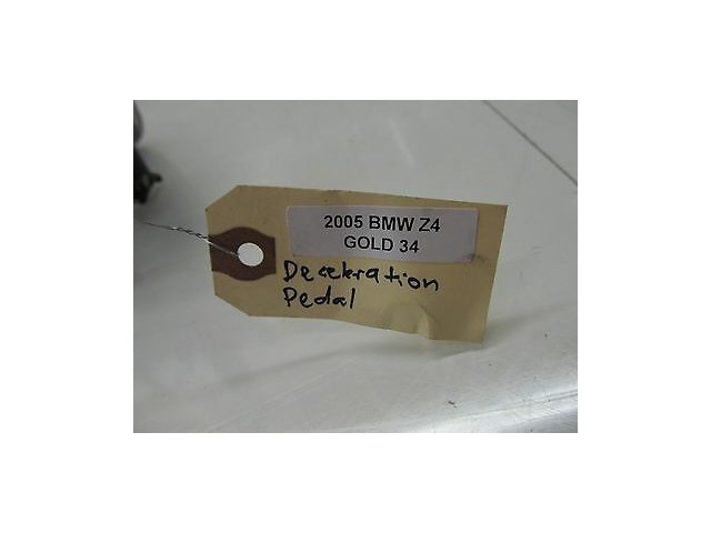 2003-2005 BMW Z4 E85 OEM STOP BRAKE PEDAL ASSEMBLY W/ PAD + SENSOR