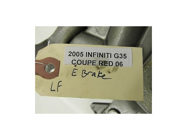 2005-2007 INFINITI G35 COUPE EMERGENCY E BRAKE PEDAL PAD ASSEMBLY