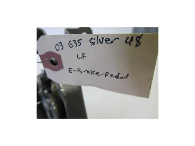 2003-2004 INFINITI G35 SEDAN OEM EMERGENCY E BRAKE PEDAL ASSEMBLY