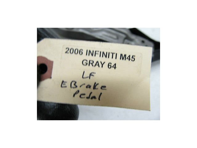 2006-2009 INFINITI M45 M35 OEM LEFT FRONT E BRAKE EMERGENCY BRAKE PEDAL ASSEMBLY