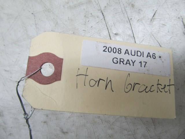 2005-2008 AUDI A6 C6 OEM FRONT HORN MOUNT BRACKET OEM 