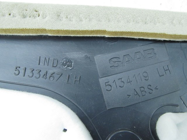 2005-2009 SAAB 9-5 OEM LEFT REAR C PILLAR COVER 5133467