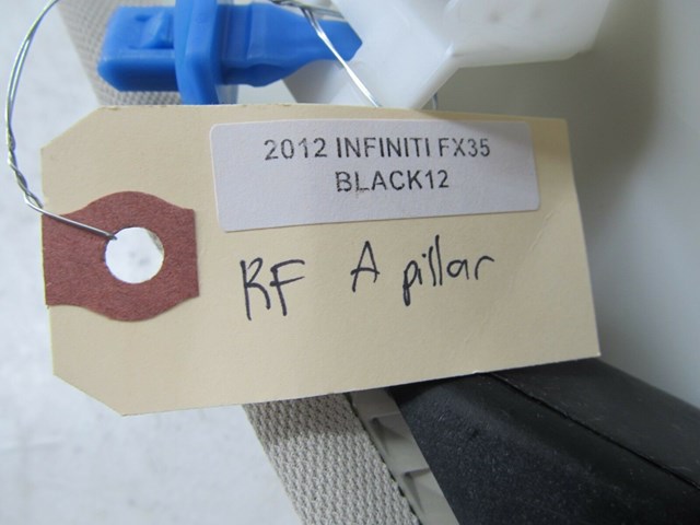 2009-2016 INFINITI FX35 QX70 OEM RIGHT FRONT A PILLAR INNER TRIM PANEL