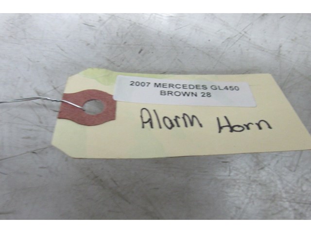 2007-2012 MERCEDES GL450 X164 OEM FRONT ANTI THEFT ALARM HORN A1645420120