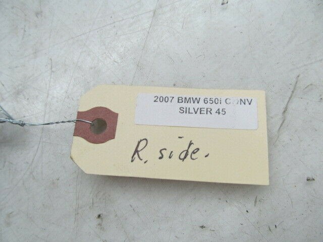 2006-2010 BMW 650i E64 E63 OEM RIGHT B-PILLAR CRASH IMPACT AIR BAG SENSOR