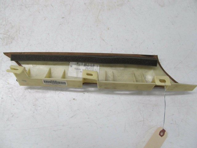 2004-2008 AUDI A8L W12 OEM LEFT REAR DRIVER SIDE D PILLAR QUARTER TRIM ALCANTARA