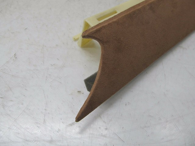 2004-2008 AUDI A8L W12 OEM LEFT REAR DRIVER SIDE D PILLAR QUARTER TRIM ALCANTARA