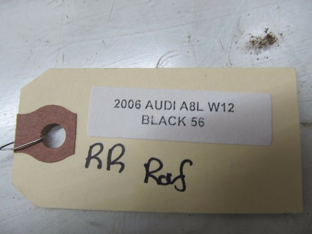 2004-2008 AUDI A8L W12 OEM RIGHT REAR PASSENGER D PILLAR QUARTER TRIM ALCANTARA