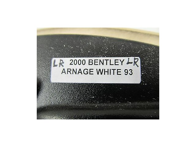 1998-2004 BENTLEY ARNAGE OEM INTERIOR LEFT REAR C-PILLAR BARLEY LEATHER TRIM PAD