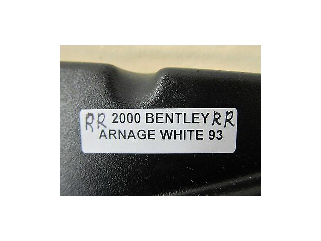 1998-2004 BENTLEY ARNAGE OEM INTERIOR RIGHT REAR C-PILLAR BEIGE LEATHER TRIM PAD