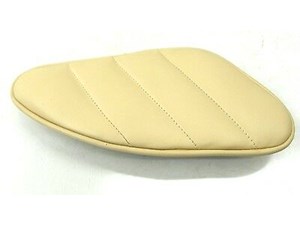 1998-2004 BENTLEY ARNAGE OEM INTERIOR RIGHT REAR C-PILLAR BEIGE LEATHER TRIM PAD