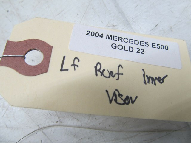 2003-2006 MERCEDES E500 W211 OEM LEFT FRONT OVERHEAD INNER SUNVISOR