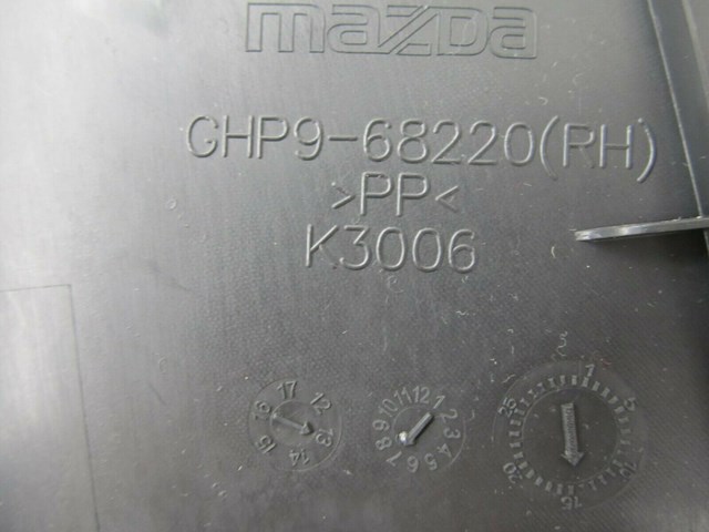  2013-2017 MAZDA 6 GRAND TOURING OEM RIGHT B CENTER PILLAR LOWER TRIM PANEL