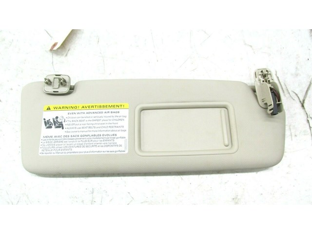 2009-2012 AUDI Q5 8R OEM RIGHT FRONT PASSENGER SIDE SUN VISOR    